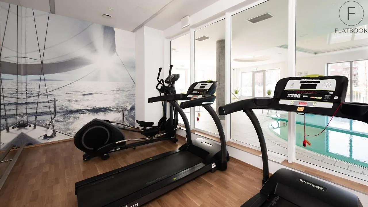 Flatbook Apartments Waterlane Island Spa With Riverview Gdansk Polonia