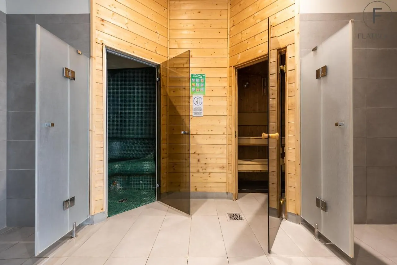Flatbook Apartments Waterlane Island Spa With Riverview Gdansk