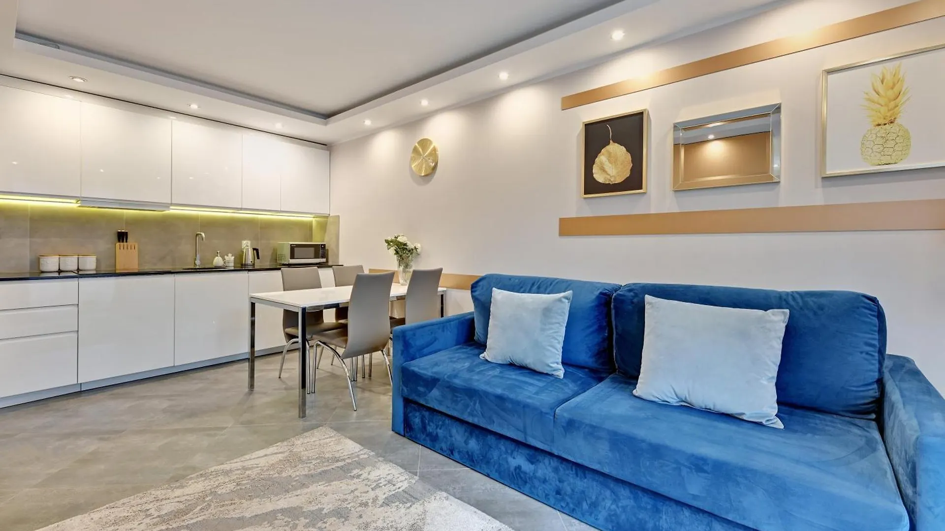 Flatbook Apartments Waterlane Island Spa With Riverview Gdansk